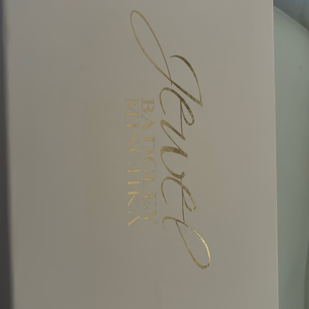 Badgley Mischka empty shoe box